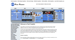 Desktop Screenshot of flash-template.com